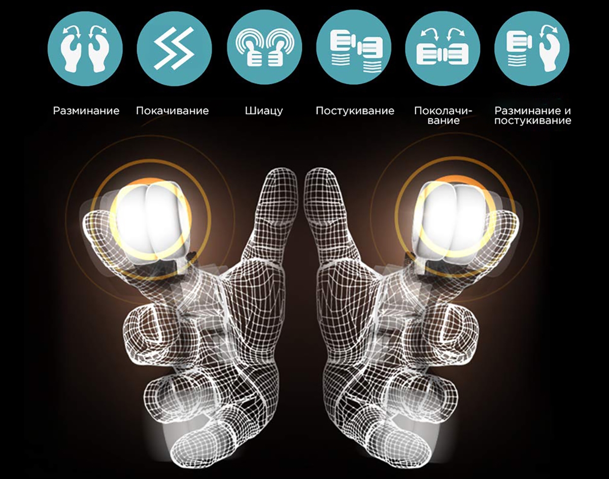 Массажное кресло Ergonova Mini RT Сhampagne